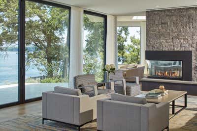 Modern Family Home Living Room. Magothy Modern by Bohl Architects.