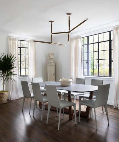  Minimalist Dining Room. Tudor Home by Mary Patton Design.