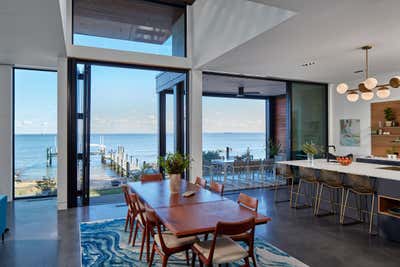  Modern Beach Style Dining Room. Bembe Beach House by Bohl Architects.