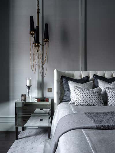 Art Deco Traditional Bedroom. Apartment in New York by O&A Design Ltd.