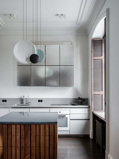  Eclectic Apartment Kitchen. Apartment of architect Oleg Klodt by O&A Design Ltd.