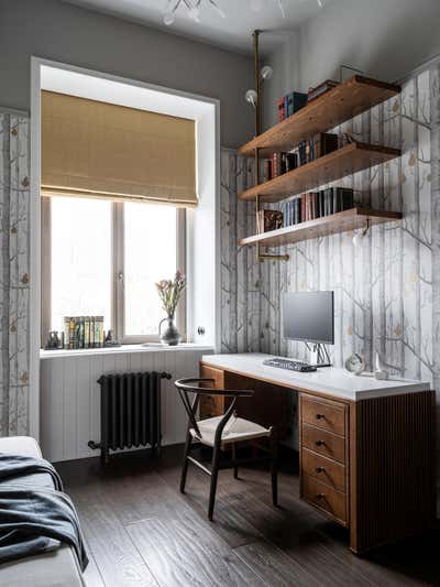  Eclectic Scandinavian Apartment Children's Room. Apartment of architect Oleg Klodt by O&A Design Ltd.