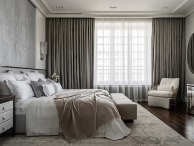 Bohemian Apartment Bedroom. White and Neutral by O&A Design Ltd.
