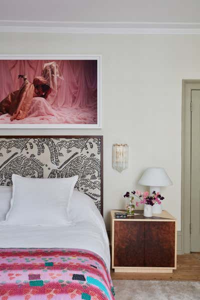  Eclectic Family Home Bedroom. Heneage Street | A Georgian Family Home by Studio Ashby.