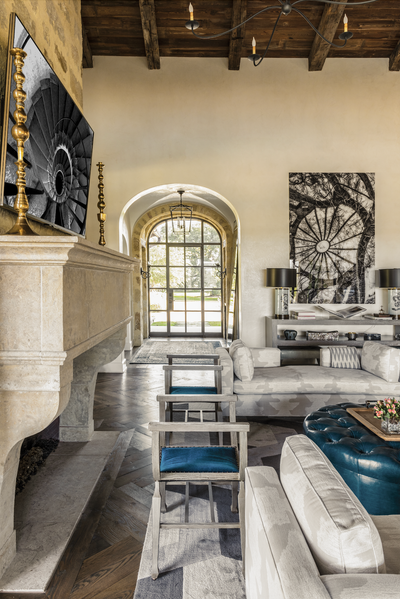  French Living Room. Houston Oaks by Lucinda Loya Interiors.