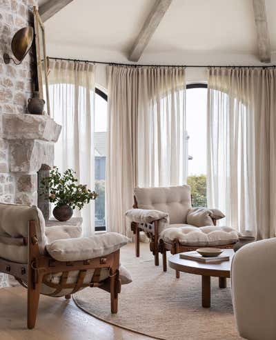  English Country Farmhouse Family Home Living Room. HIGHLANDS by Katie Hodges Design.