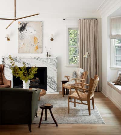 Transitional Contemporary Family Home Living Room. CUPCAKES + CASHMERE by Katie Hodges Design.