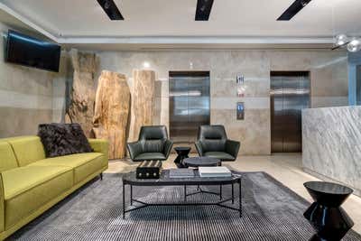  Modern Office Lobby and Reception. Canelo energy by MM Estudio Interior.