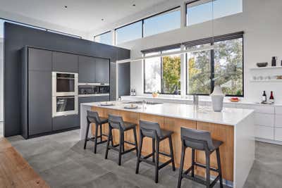  Modern Family Home Kitchen. Geometric House by Maydan Architects.