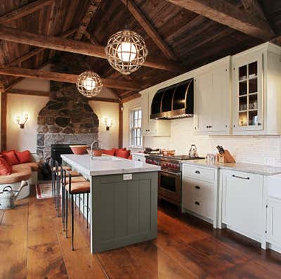  Country Kitchen. Connecticut Retreat by Christopher B. Boshears, LLC.