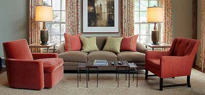  Traditional Country House Living Room. Connecticut Retreat by Christopher B. Boshears, LLC.