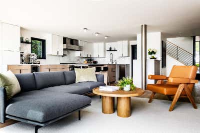  Transitional Living Room. Lake Forest Park by Hyde Evans Design.