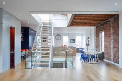  Contemporary Apartment Dining Room. Red Hook Light Beacon Addition by Sarah Jefferys Architecture + Interiors.