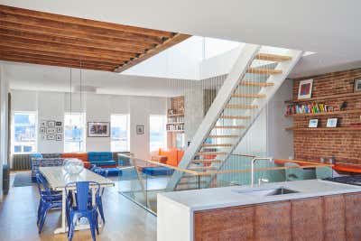  Eclectic Apartment Open Plan. Red Hook Light Beacon Addition by Sarah Jefferys Architecture + Interiors.