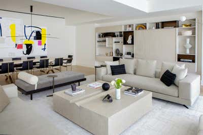  Contemporary Apartment Living Room. Upper East Side Loft  by Jessica Gersten Interiors.