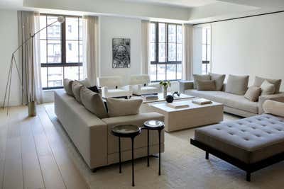  Contemporary Apartment Living Room. Upper East Side Loft  by Jessica Gersten Interiors.
