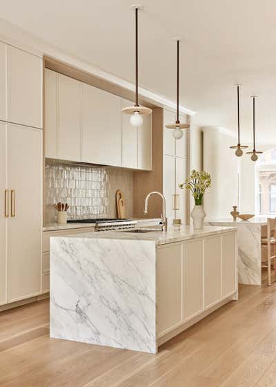  Modern Family Home Kitchen. Upper West Townhouse by Chango & Co..