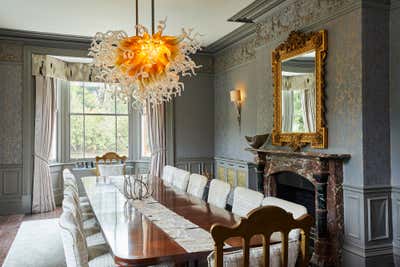  Eclectic Victorian Country House Dining Room. Contemporary Country House by Bayswater Interiors.