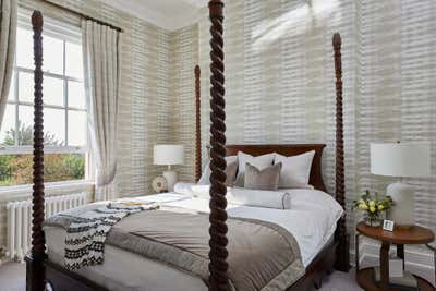  Victorian Transitional Country House Bedroom. Contemporary Country House by Bayswater Interiors.