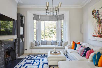  Transitional Country House Living Room. Contemporary Country House by Bayswater Interiors.
