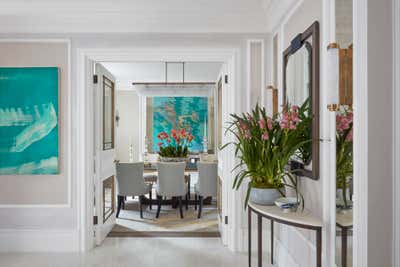  Modern Dining Room. Kensington Residence  by Katharine Pooley London.