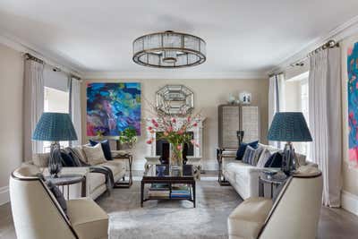  Contemporary Living Room. Kensington Residence  by Katharine Pooley London.