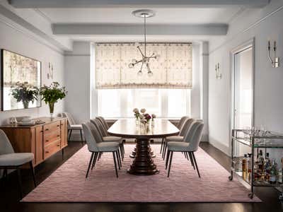  Mid-Century Modern Dining Room. Upper West Side Classic Six by Lewis Birks LLC.