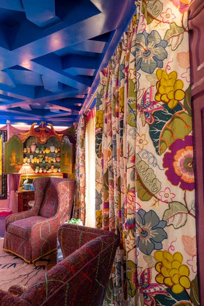  Art Nouveau Entertainment/Cultural Living Room. 2022 Kips Bay Decorator Show House Palm Beach by Goddard Design Group.