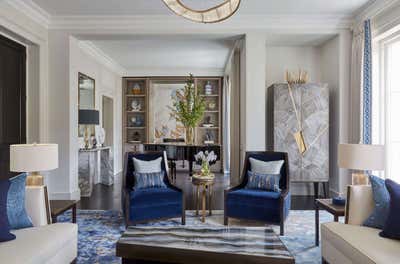  Art Deco Living Room. Notting Hill Townhouse by Katharine Pooley London.