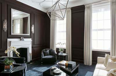  Art Deco Living Room. Mayfair Mansion House by Katharine Pooley London.