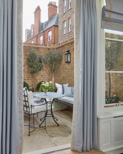  Family Home Exterior. Chelsea Family  Home by Katharine Pooley London.