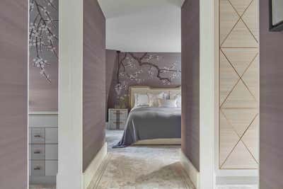  English Country Bedroom. Chelsea Family  Home by Katharine Pooley London.