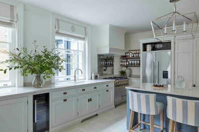  English Country Kitchen. Chelsea Family  Home by Katharine Pooley London.