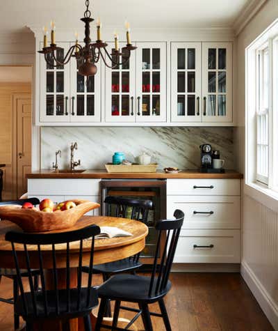  British Colonial Family Home Kitchen. The Sawyers: First Floor by Feng Shui Style.