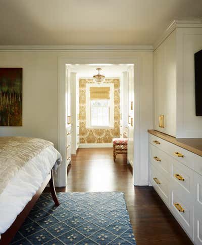  British Colonial Preppy Family Home Bedroom. The Sawyers: Second Floor by Feng Shui Style.