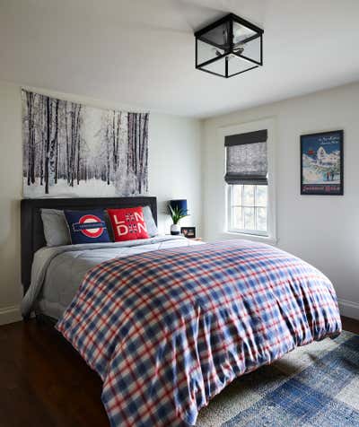  British Colonial Preppy Bedroom. The Sawyers: Second Floor by Feng Shui Style.