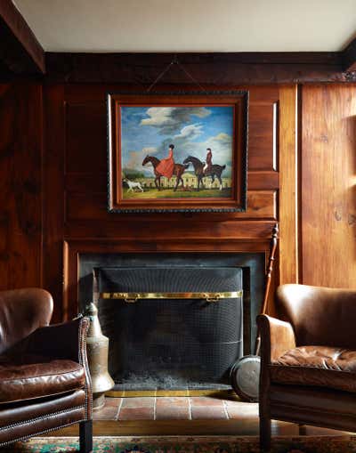  Preppy Traditional Family Home Bar and Game Room. The Sawyers: English Pub by Feng Shui Style.