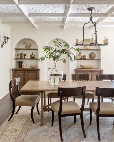  Mediterranean Dining Room. BEVERLY HILLS by Katie Hodges Design.