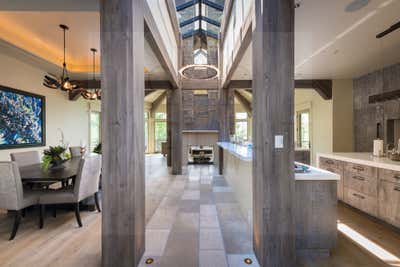  Contemporary Rustic Family Home Open Plan. Beacon Ridge by Ruggles Mabe Studio.