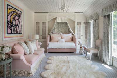  French Family Home Bedroom. Polo Club by Ruggles Mabe Studio.