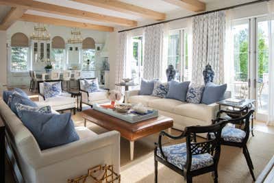  Traditional Family Home Living Room. Polo Club by Ruggles Mabe Studio.