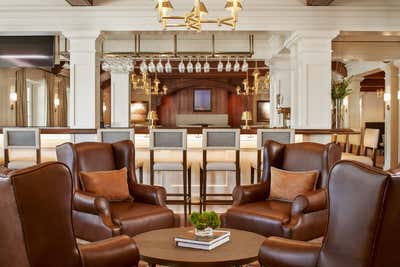  Traditional Contemporary Entertainment/Cultural Bar and Game Room. Denver Country Club by Ruggles Mabe Studio.
