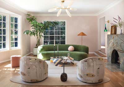  Art Deco Family Home Living Room. LA GRANADA by LALA reimagined.
