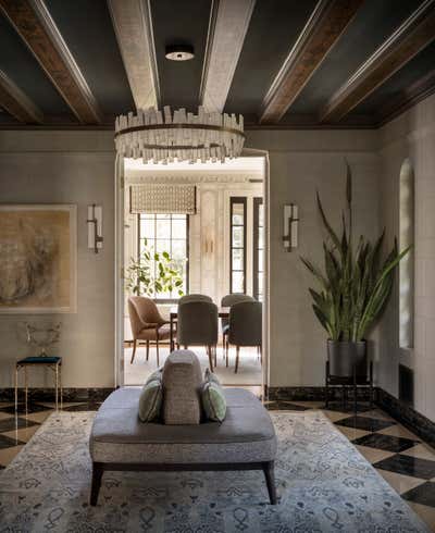  Mediterranean Family Home Lobby and Reception. Mediterranean Revival by Studio AM Architecture & Interiors.