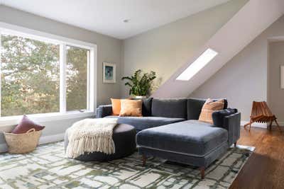  Contemporary Family Home Living Room. Blacksmith Ridge by MK Workshop.