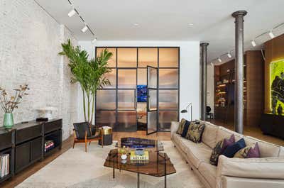  Transitional Modern Vacation Home Living Room. Tribeca by Studio Gild.