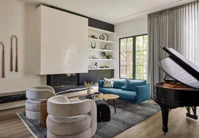  Contemporary Transitional Family Home Living Room. Winchester II by Studio Gild.