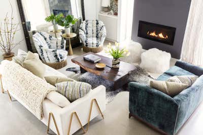  Contemporary Family Home Living Room. Culver City  by Jeff Andrews - Design.