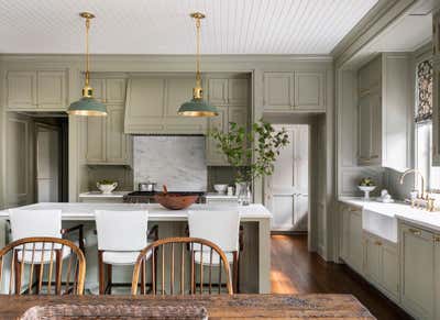  Country Family Home Kitchen. Shadow Lawn by Lucas/Eilers Design Associates LLP.