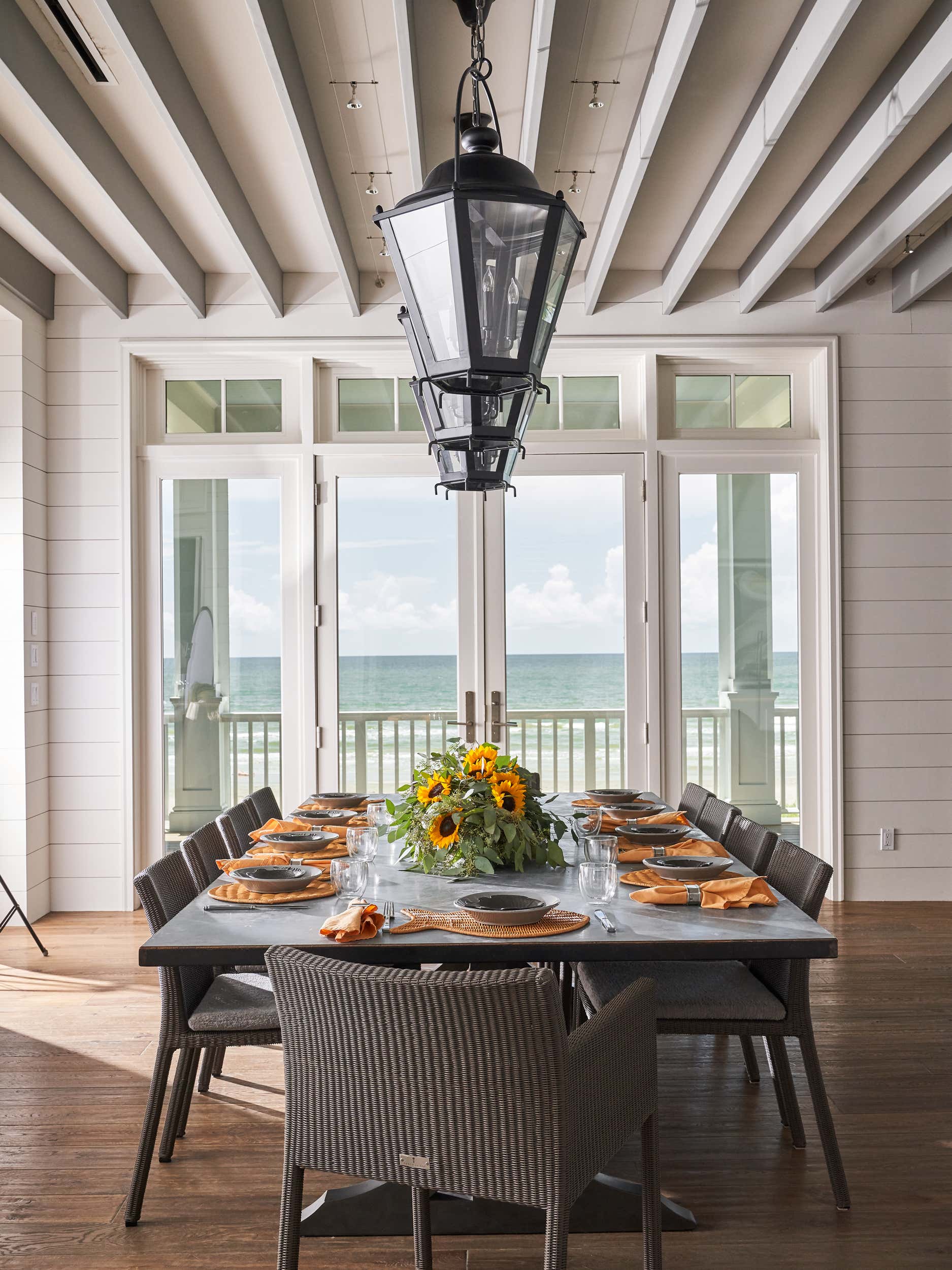 Beach Style Dining Room